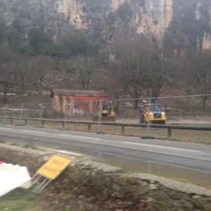 Démarrage des travaux plage amont